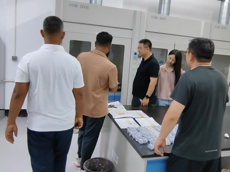 Great pleasure to welcome our valued clients to our production factory and R&D laboratory today